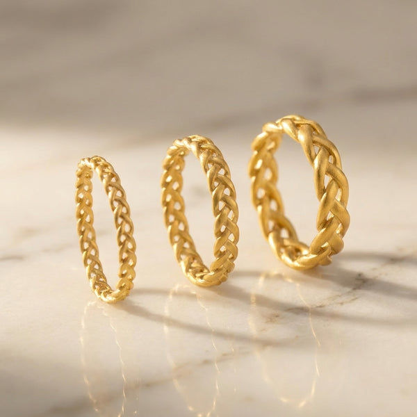 Maeve braided ring