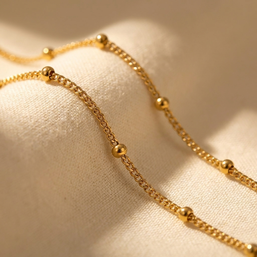 Indie satellite necklace