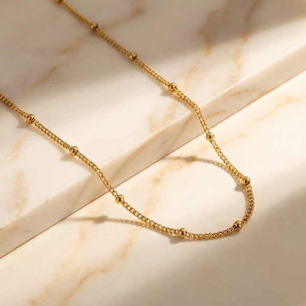 Indie satellite necklace