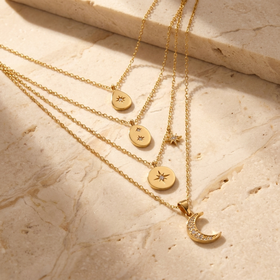 Isla charm necklace