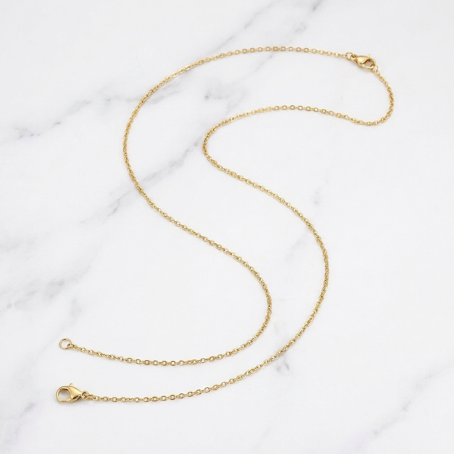 Lumi fine chain necklace