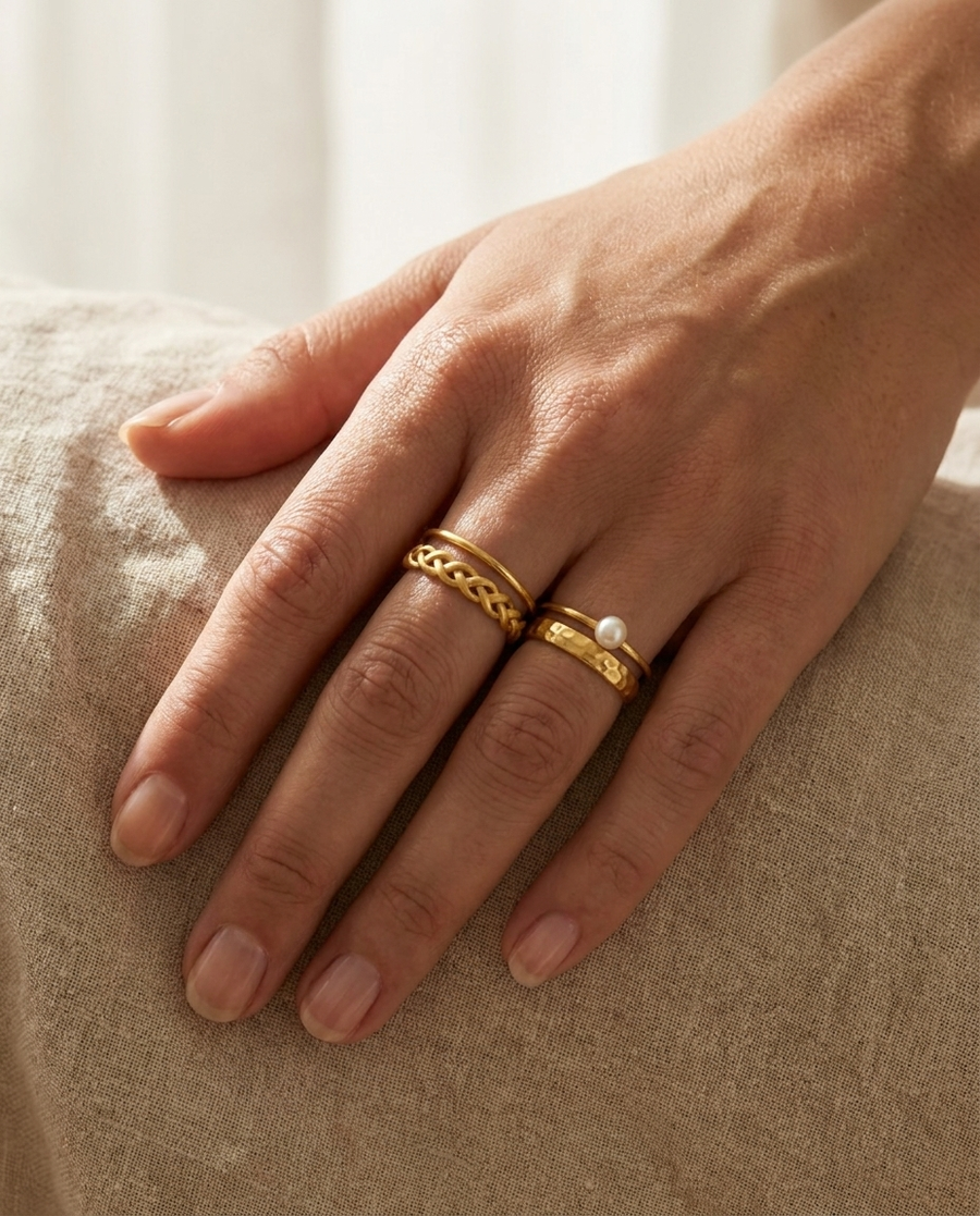 Maeve braided ring