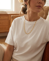 Mara paperclip necklace