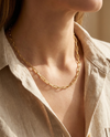Mara paperclip necklace