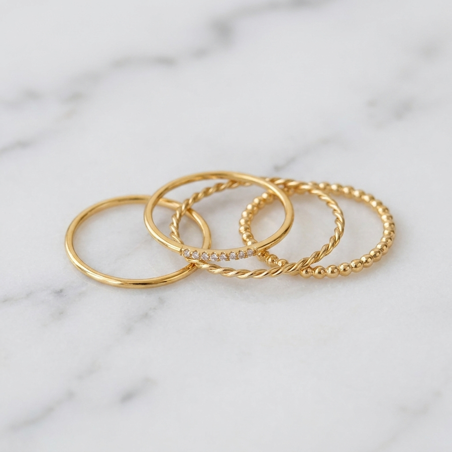 Reef pave ring