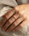 Reef pave ring worn