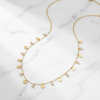 Romy heart charm necklace